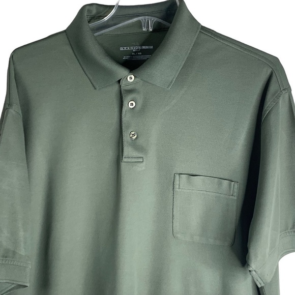 Men’s Grand Slam Golf Polo Performance Short Sleeve Shirt Size X-Large - Picture 3 of 6